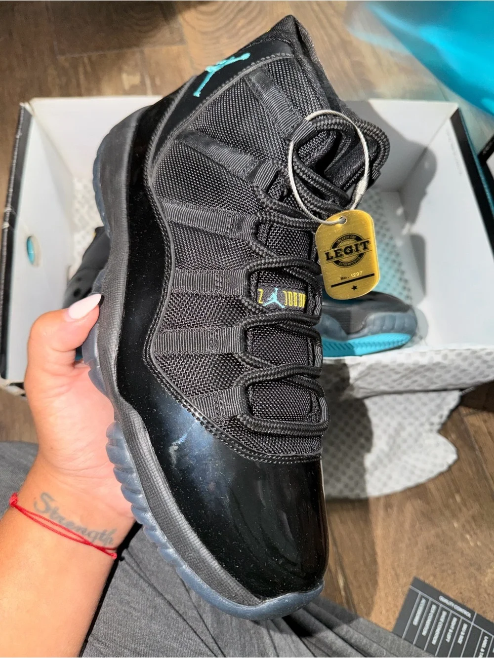 Jordan retro 11 - Black gamma